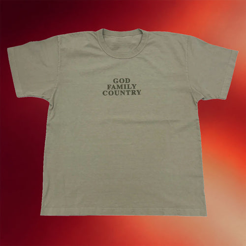 Charlie Kirk Merch 2026 God Family Country T-Shirt Christian Shirt Gift For Dad