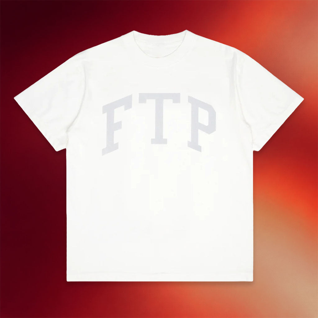 FTP Merch 2026 Arch Logo T-Shirt White FTP Shirt Birthday Gift Ideas For Him