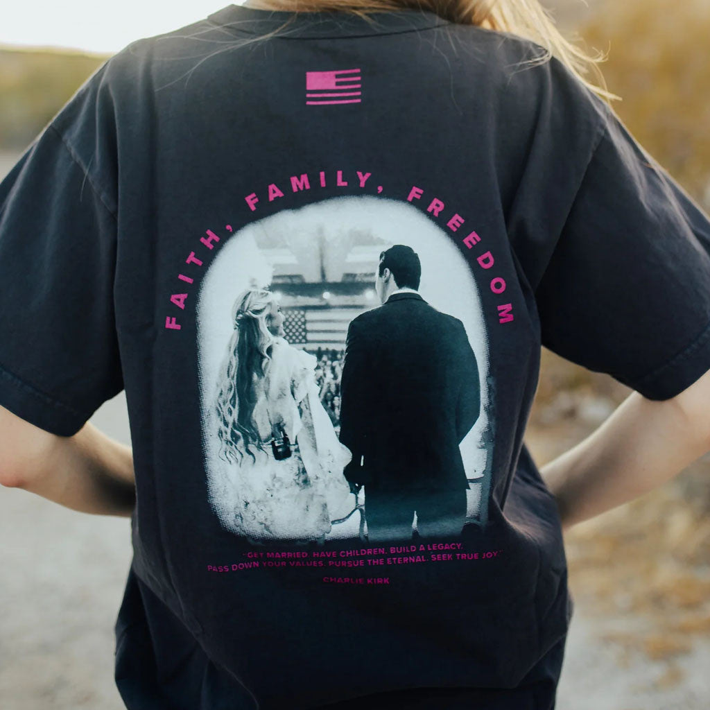 Charlie Kirk Merch 2026 Forever Kirk T-Shirt Faith Family Freedom Shirt Gift For Patriots