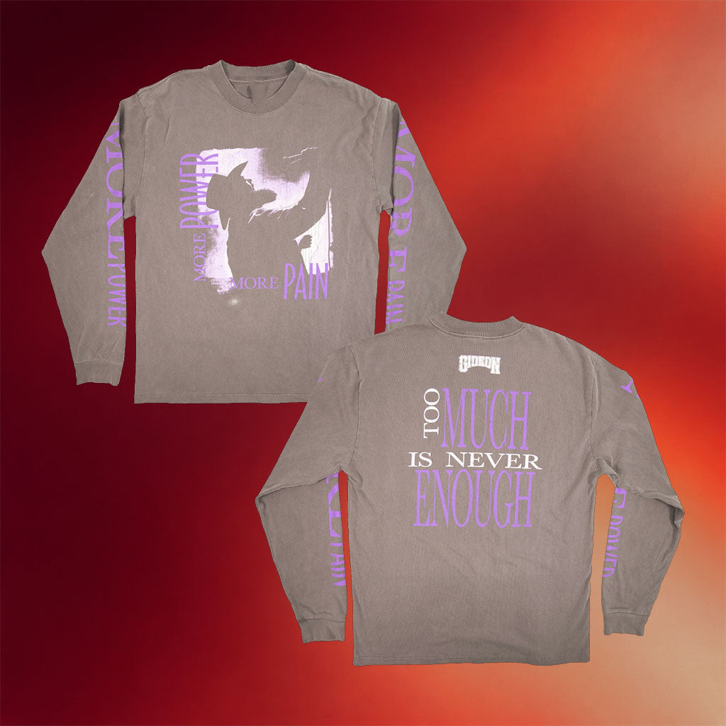 Allotment Merch 2026 GB Rip Long Sleeve T-Shirt More Power More Pain Shirt Gifts For Fan
