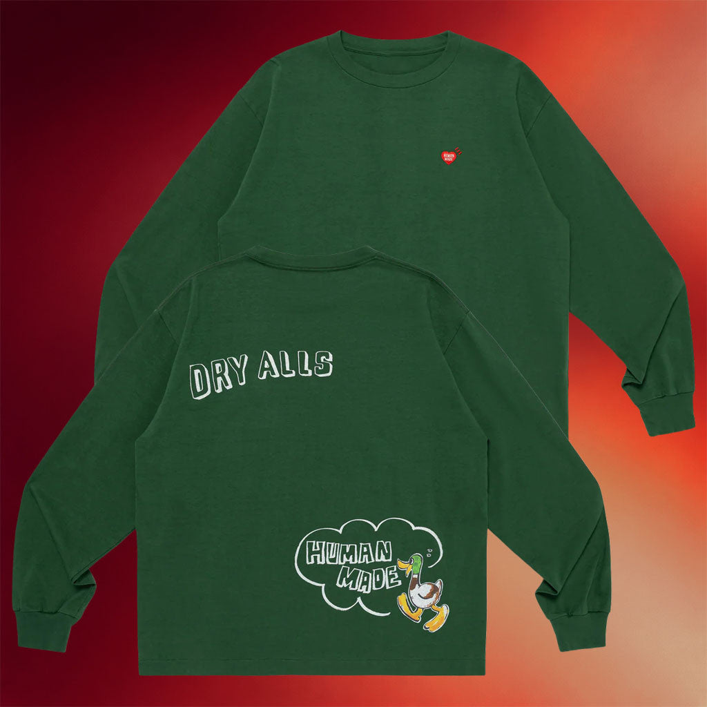 Bbcicecream Merch Human Made Graphic Long Sleeve Shirt 2026 Unique Gifts For Besties
