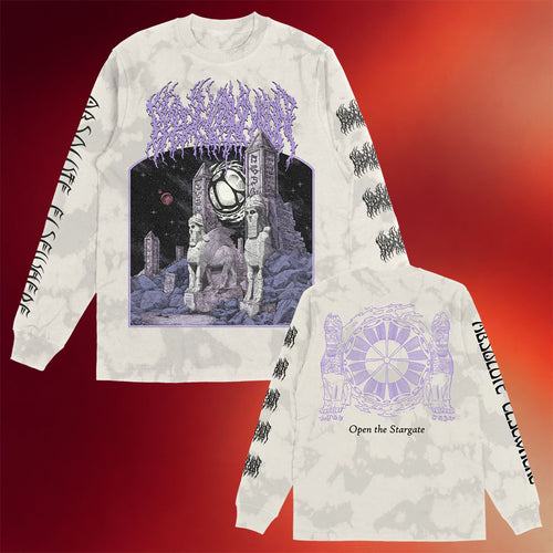 Blood Incantation Merch 2026 Sumerian Stargate Long Sleeve T-Shirt Music Lover Gifts For Him