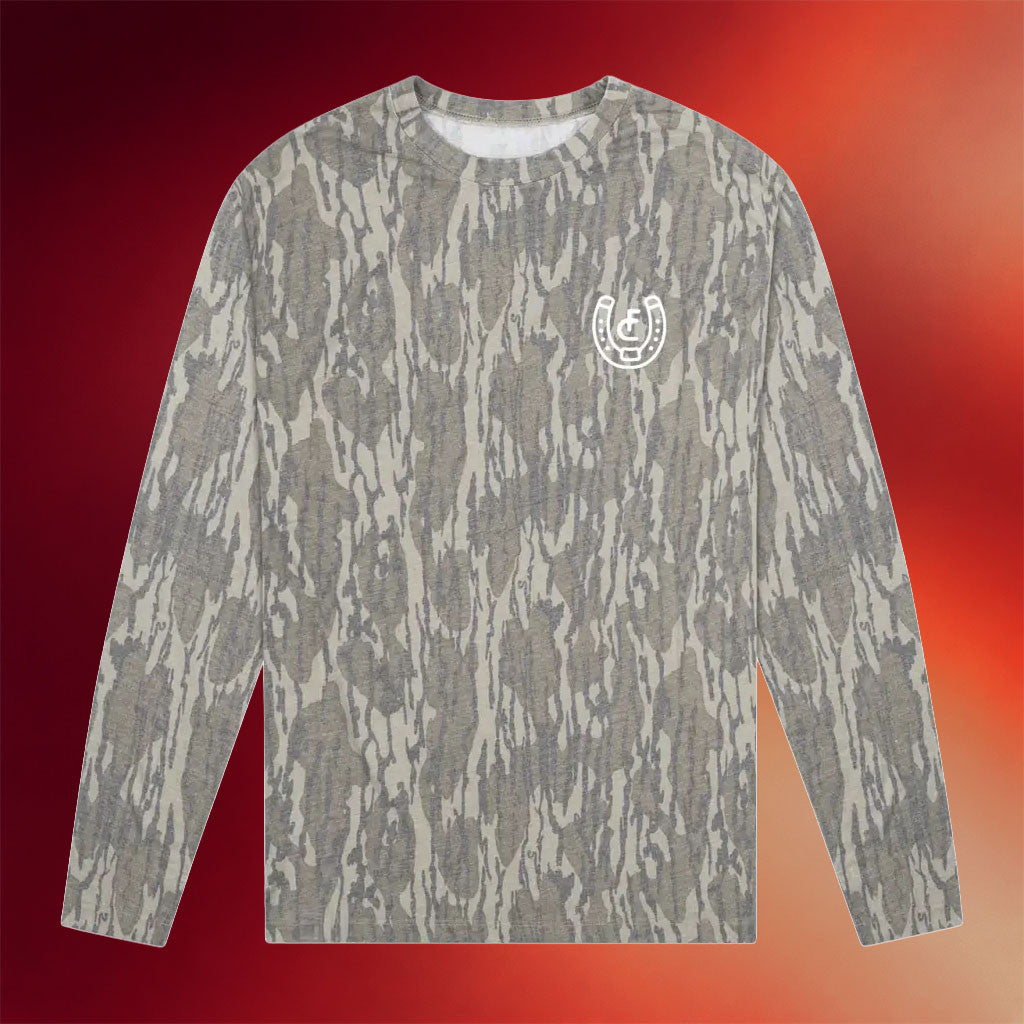Flatland Cavalry Merch 2026 Mossy Oak Logo Long Sleeve T-Shirt Gift Ideas For Music Lovers