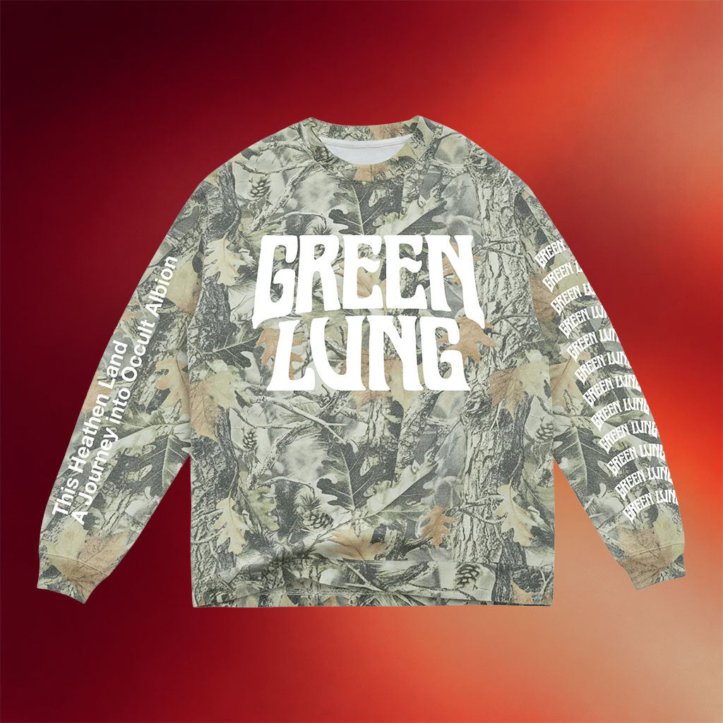 Green Lung Merch 2026 This Heathen Land Camo Long Sleeve Shirt Good Father's Day Gifts