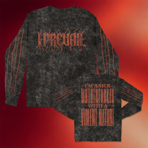 I Prevail Merch 2026 Violent Nature Long Sleeve Gift Ideas For Music Lovers