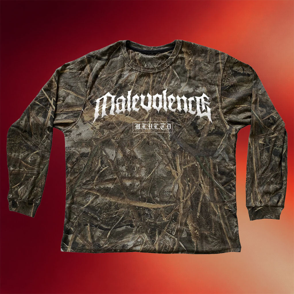 Malevolence Merch 2026 Camo Long Sleeve Shirt Father's Day Gifts For Husband