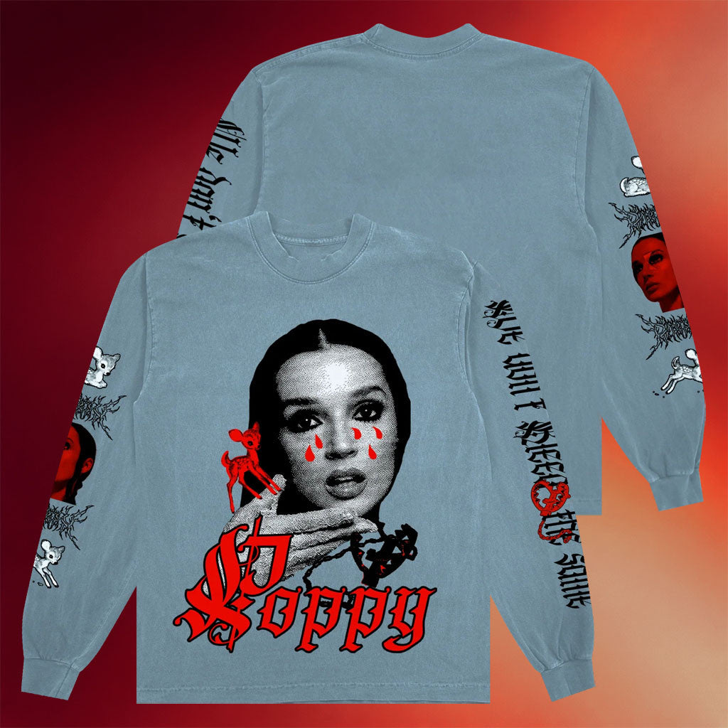 Poppy Merch 2026 We Don't Bleed The Same Long Sleeve Shirt Gifts For Music Lovers