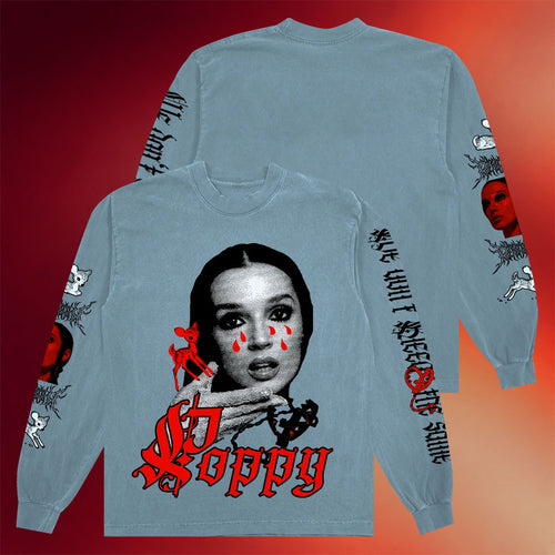 Poppy Merch 2026 We Don't Bleed The Same Long Sleeve Shirt Gifts For Music Lovers