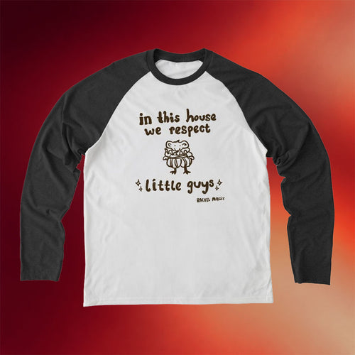 Rachel Maksy Merch In This House We Respect Little Guy Long Sleeve T-Shirt Gift For Son