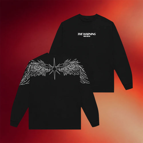 The Warning Merch 2026 TW Wings Tour Long Sleeve Shirt Best Gift For Music Lover