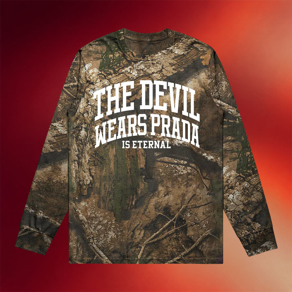 The Devil Wears Prada Merch 2026 Eternal Realtree Long Sleeve Shirt Music Gift Ideas For Guys