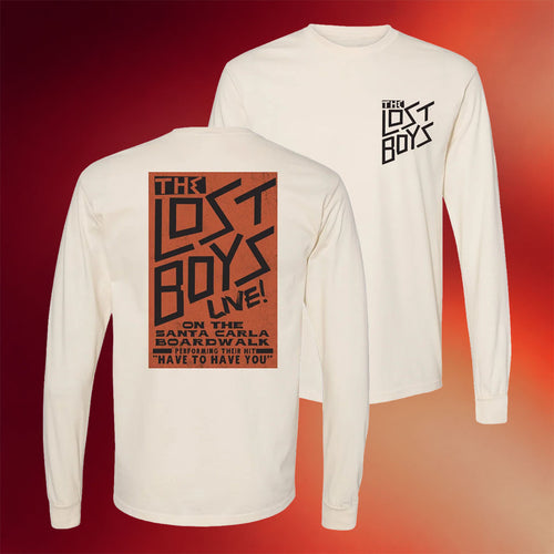 Broadway Merch 2026 THE LOST BOYS Concert Long Sleeve T-Shirt Best Gifts For Him