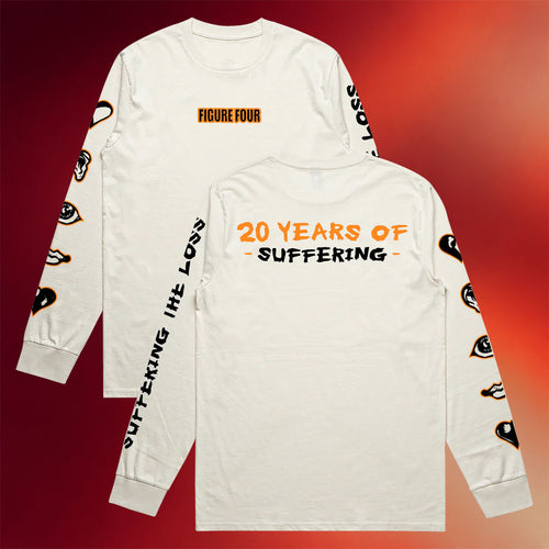 Figure Four Merch 20 Years Of Suffering Long Sleeve Shirt Best Gifts For Music Lovers