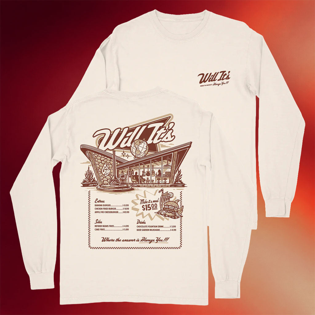 Good Mythical Morning Merch Will It's Long Sleeve T-Shirt Birthday Gift For BFF