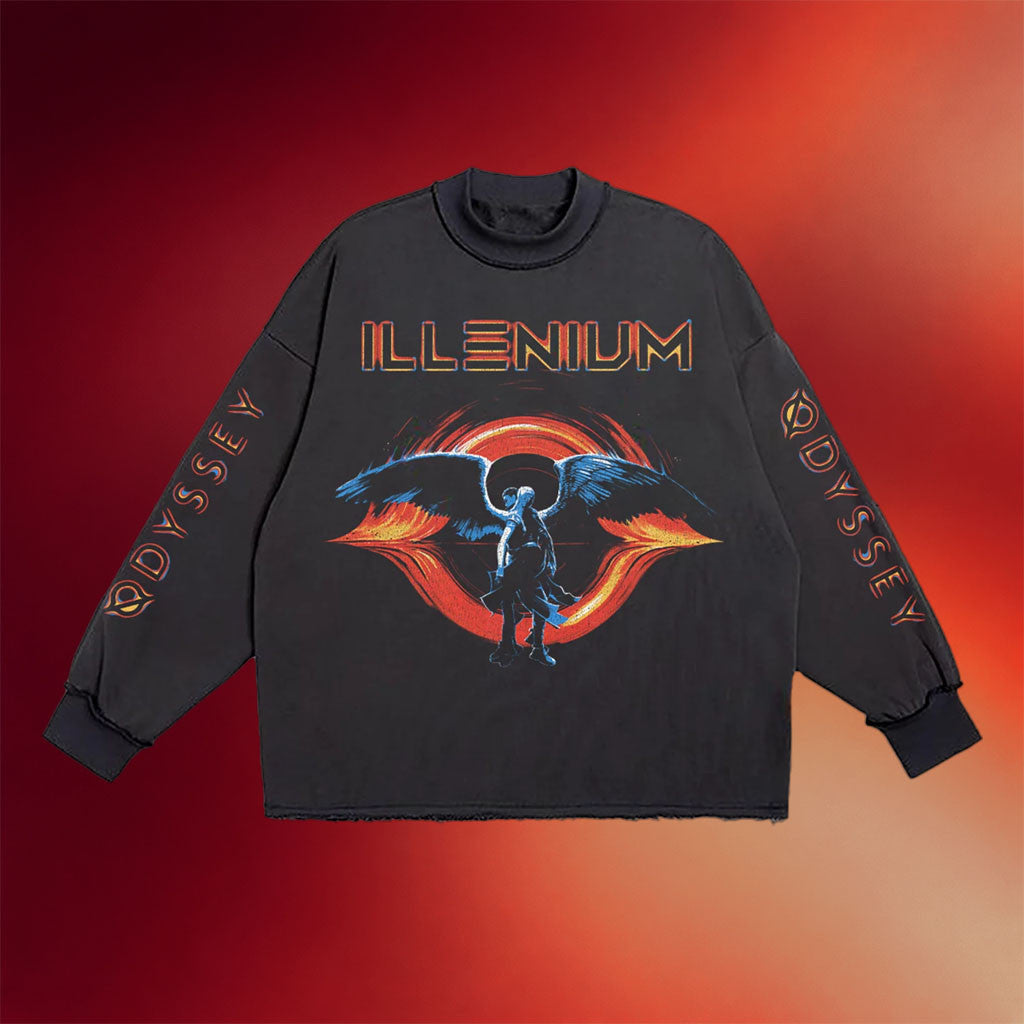 Illenium Merch Odyssey Long Sleeve T-Shirt Birthday Gift For Friends