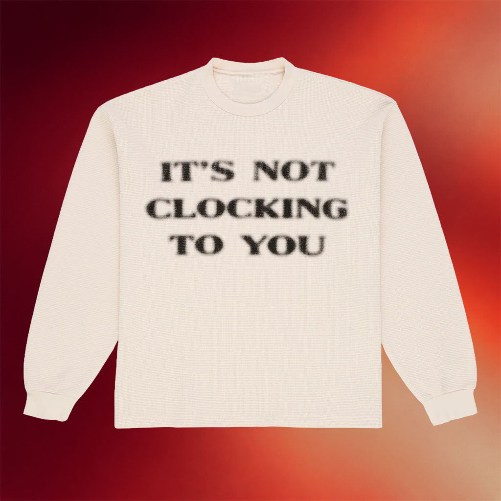Skylrk Justin Bieber Merch 2026 It's Not Clocking To You Long Sleeve Shirt Gift For Music Lover