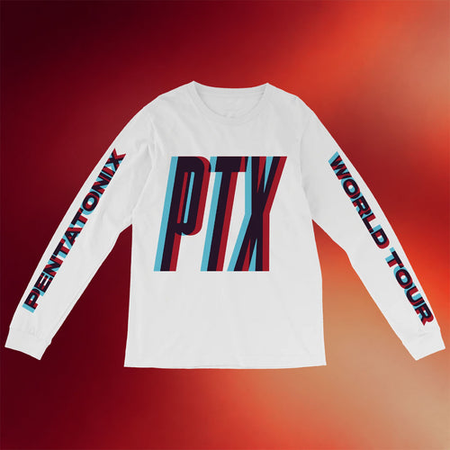 Pentatonix Merch 2026 PTX World Tour Long Sleeve Shirt Gifts For Pop Music Lovers