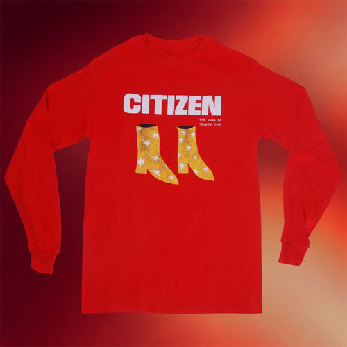 Citizen Band Merch Boots Long Sleeve T-Shirt Citizen Apparel Gifts For Music Enthusiasts