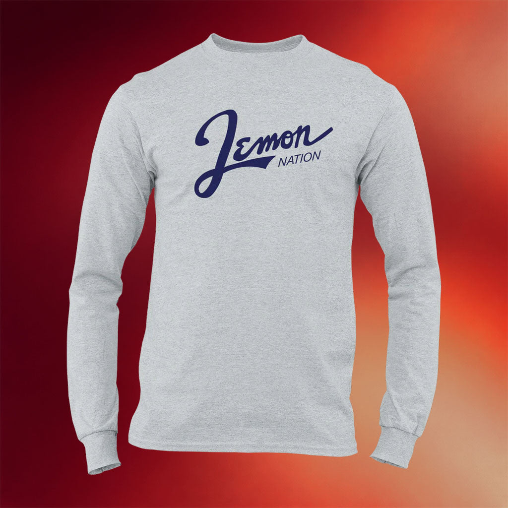 Don Lemon Merch Lemon Nation Long Sleeve Shirt Best Birthday Gift For Dad