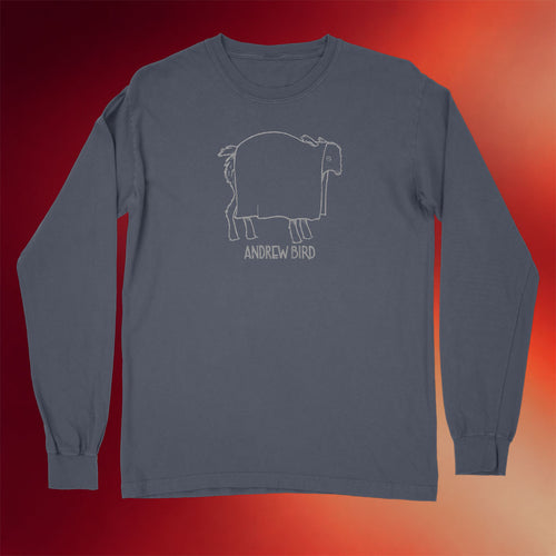 Andrew Bird Merch Beastie Long Sleeve Shirt Andrew Bird T-Shirt Best Gifts For Music Lovers
