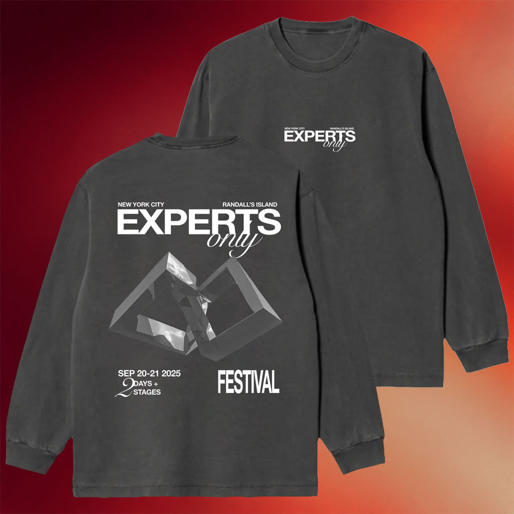 John Summit Merch Experts Only Long Sleeve T-Shirt Best Gift For DJ Fans