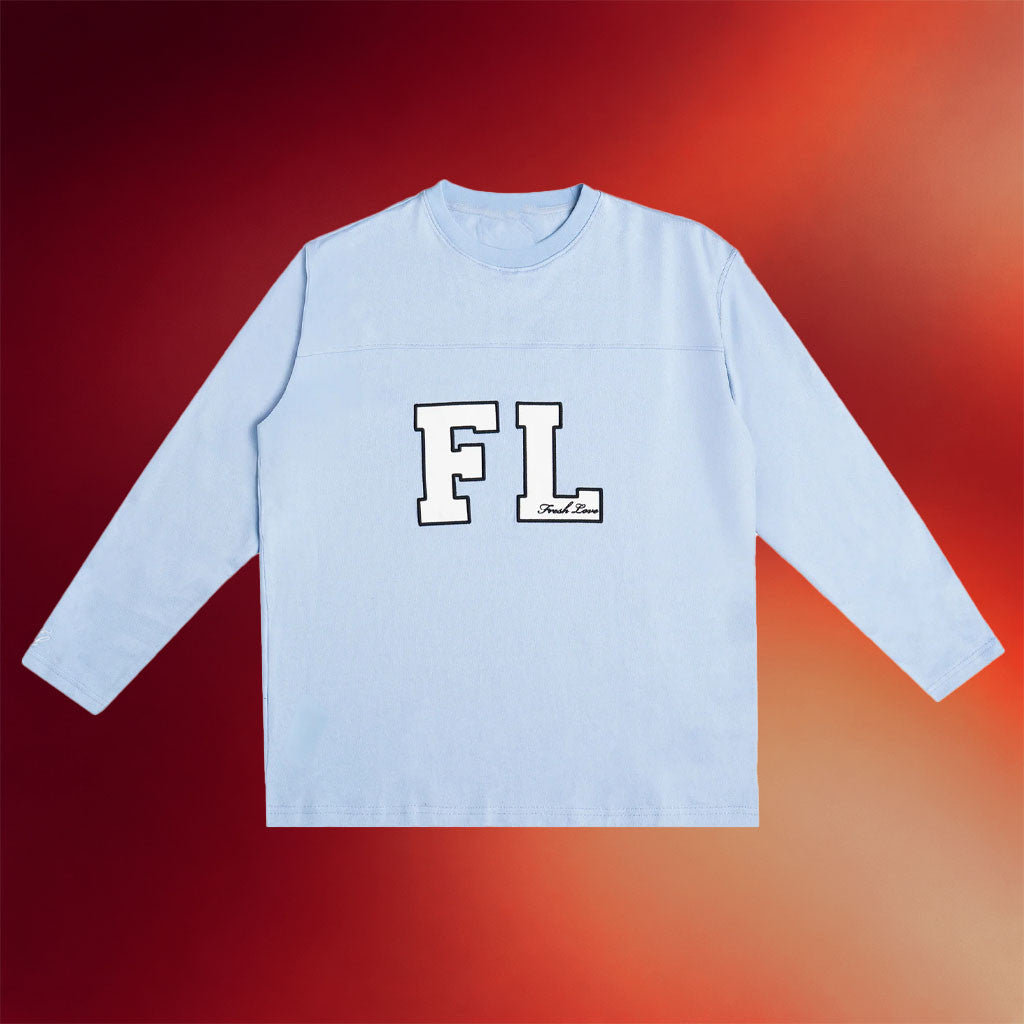 Fresh Love Clothing Merch Blue Victory Long Sleeve T-Shirt FL Shirt Gifts For Friends
