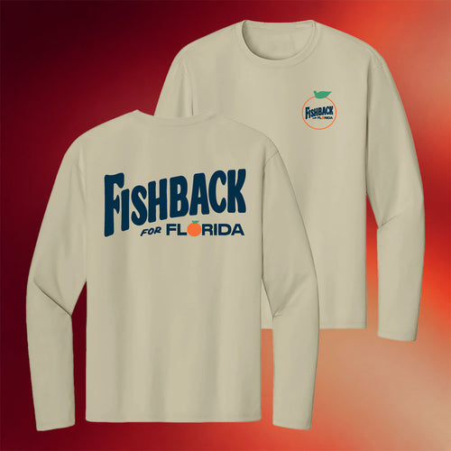 Fishback Merch 2026 Fishback For Florida Long Sleeve Shirt Republican Support Gifts