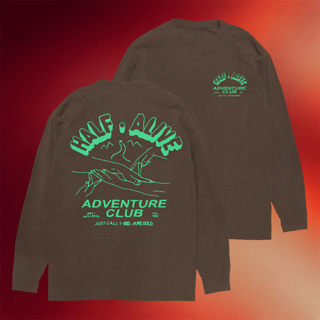 Half Alive Merch 2026 Adventure Club Long Sleeve Shirt Cool Gifts For Music Lovers