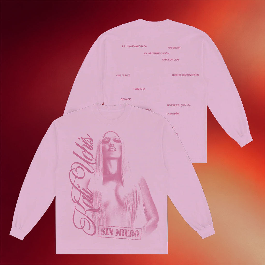 Kali Uchis Merch Sin Miedo Anniversary Long Sleeve Shirt Unique Gifts For Music Fans