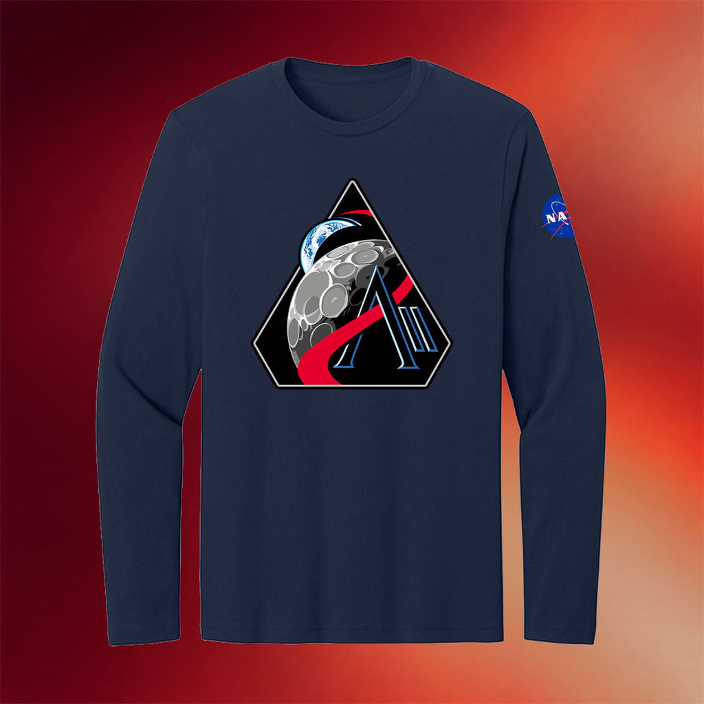 Artemis II Merch 2026 NASA Artemis II Long Sleeve T-Shirt Birthday Gift For Husband