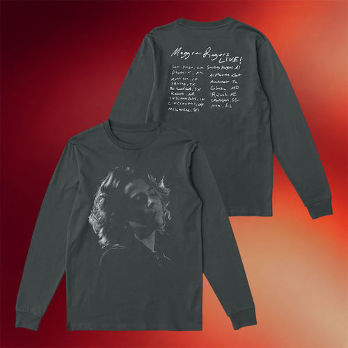 Maggie Rogers Merch 2026 The Don't Forget Me Tour Part I Long Sleeve Shirt Gifts For Fans