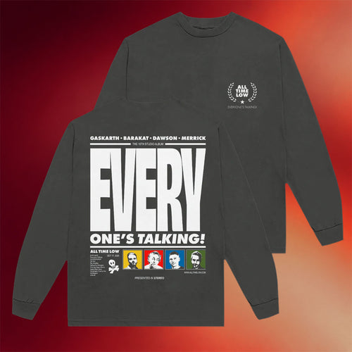 All Time Low Merch Everyone's Talking Long Sleeve T-Shirt Best Gifts For Son