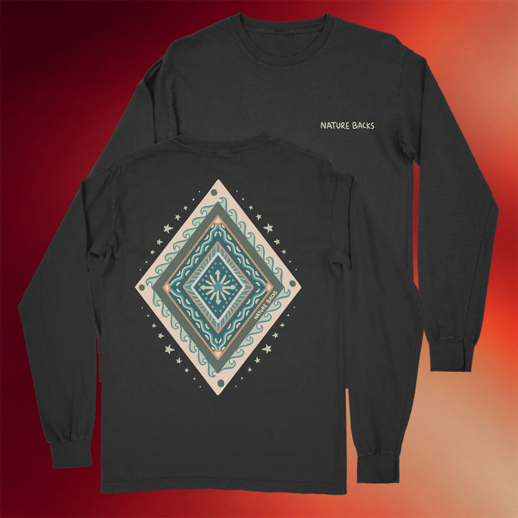 Nature Backs Merch Star Portal New Moon Long Sleeve T-Shirt Birthday Gift For Son