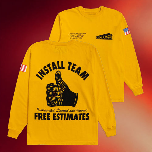 New York Sunshine Merch 2026 New York Sunshine Local Install Team Long Sleeve T-Shirt Gifts