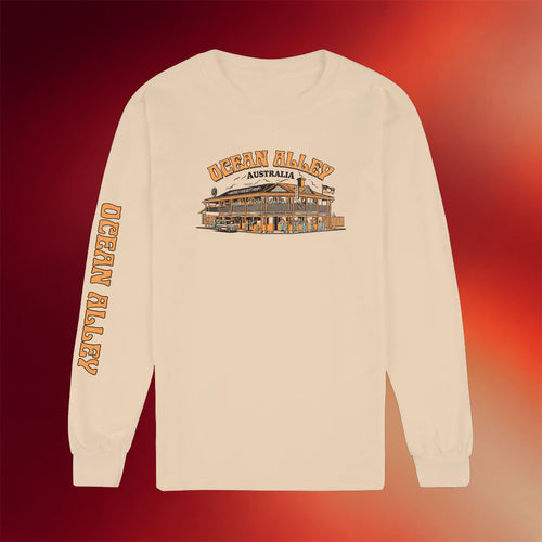 Ocean Alley Merch Pub Long Sleeve T-Shirt Ocean Alley Shirt Gifts For Rock Band Fans