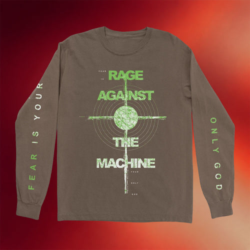 Rage Against The Machine Merch Fear Long Sleeve T-Shirt Rage Against The Machine Shirt