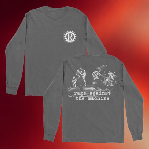 Rage Against The Machine Merch Sun Live Long Sleeve T-Shirt Gift Ideas For Rock Lovers