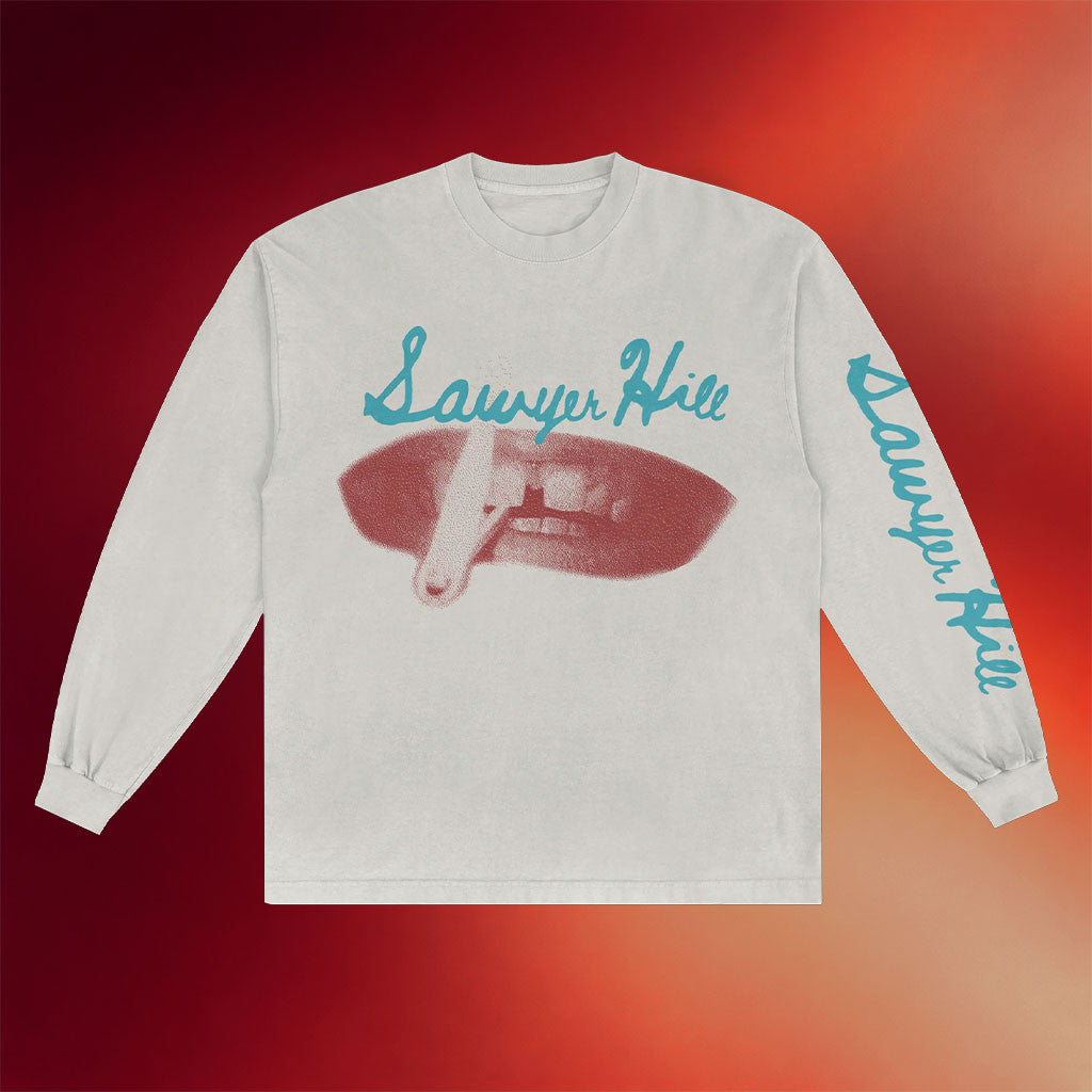 Sawyer Hill Music Merch Mouth Long Sleeve T-Shirt Presents For Music Lovers