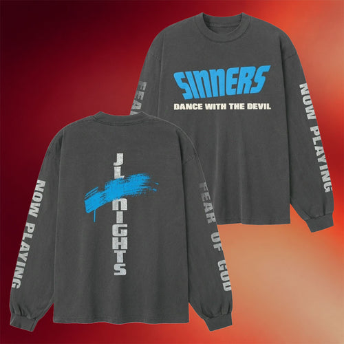 Sinners Merch 2026 Sinners Movie Long Sleeve Shirt Fear Of God Merch Gifts For Fans