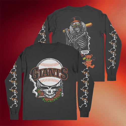 Skeleton Factory Merch 2026 Giant Deadhead Long Sleeve T-Shirt Birthday Gifts For Him