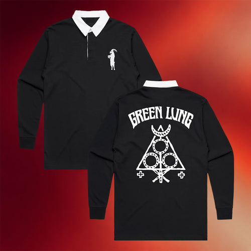 Green Lung Merch 2026 Lil Goaty Club Long Sleeve Polo Shirt Gifts For Music Fans