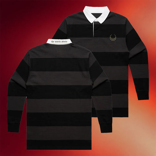 The Acacia Strain Merch 2026 Logo Long Sleeve Polo Shirt Gifts For Music Lovers