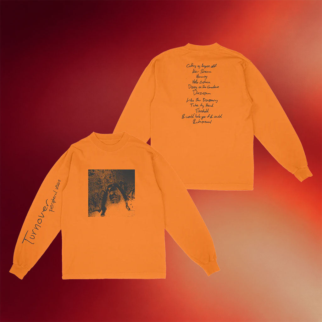 Turnover Merch 2026 Peripheral Vision Long Sleeve Shirt Present For Rock Band Fans
