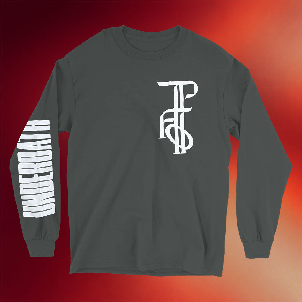 Underoath Merch 2026 The Place After Logo Long Sleeve T-Shirt Underoath Shirt Gifts For Rock Fan
