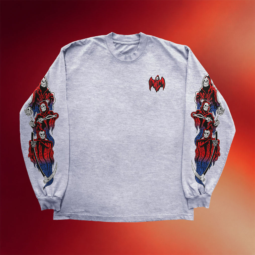 Warren Lotas Merch 2026 Web Three Reapers Long Sleeve T-Shirt Cool Gifts For Friends