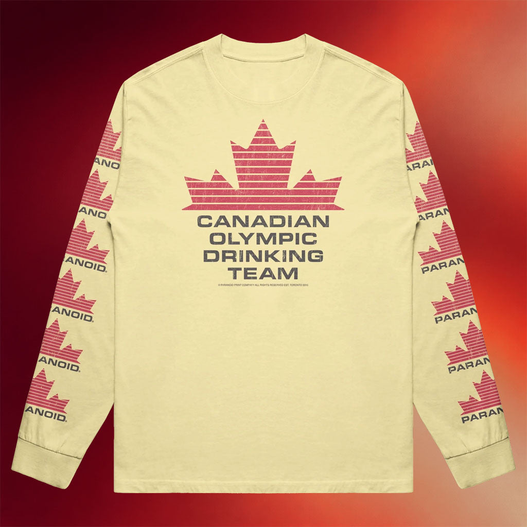 Weareparanoid Merch 2026 Team Canada Long Sleeve T-Shirt Gifts For Friends