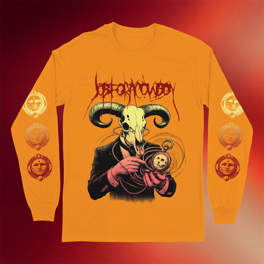 Job For A Cowboy Merch 2026 SkullKid Long Sleeve Shirt Unique Gifts For Music Lovers