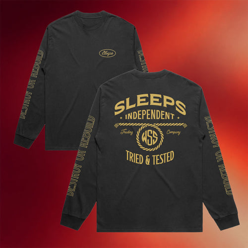 While She Sleeps Merch Destroy Or Rebuild Long Sleeve T-Shirt WSS Gifts For Band Fans