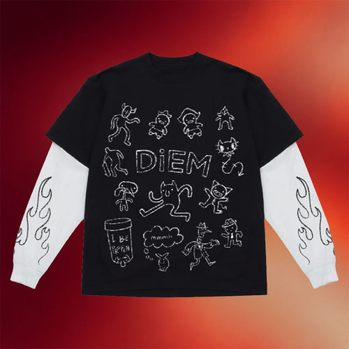 Diemarchive Merch 2026 DiEM Two-Piece Long Sleeve T-Shirt Gifts For Friends