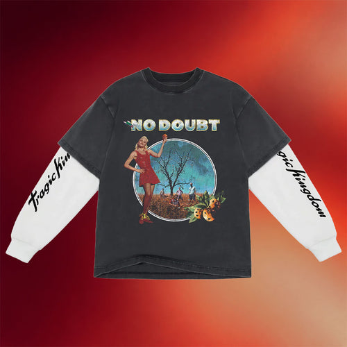 No Doubt Merch 2026 Tragic Kingdom Double Layered Long Sleeve T-Shirt Gifts For Rock Fans